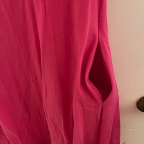 Pink T Shirt Dress with pockets- size M - Picture 4 of 6